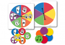Music Spinner HANDS & FEET/COLORS & MUSIC-GO-ROUNDS Set