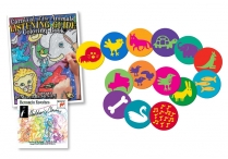 CARNIVAL OF THE ANIMALS Listening Guide/Coloring Book, CD & Music-Go-Rounds