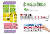 Music-Go-Rounds MINIs NOTES/NUMBERS, SOLFEGE, STICKS/HEARTS & RHYTHM N'COUNTERS