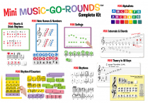 Music-Go-Rounds MINIS COMPLETE : 11 sets
