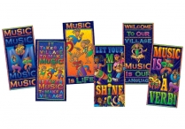 MUSIC IN OUR VILLAGE POSTERS Set/6