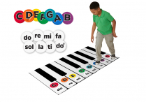 KING KEYBOARD and Music-Go-Rounds ALPHADOTS Set 1 & SOLFEGE SYLLABLES