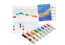 COLORSTAFF, SONGBOOK & HAND CHIMES Set