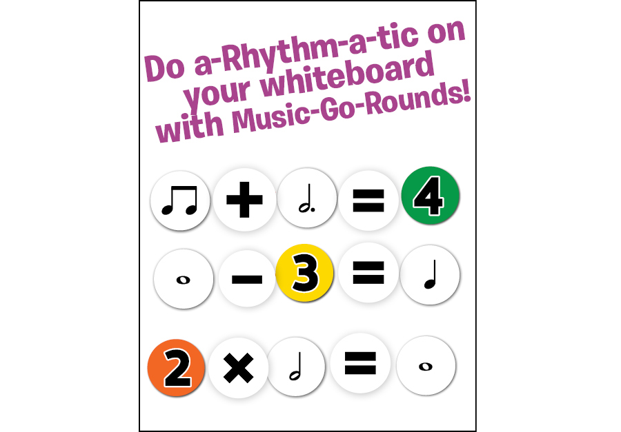 Music-Go-Rounds NUMBERS & NUMBERS/OPERATORS Add-ons