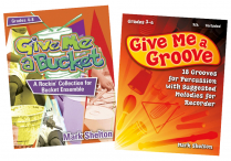 GIVE ME A GROOVE AND A BUCKET Paperbacks Set with Online Media Access