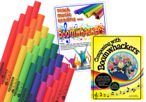 READING & COMPOSING with BOOMWHACKERS Set plus 4 sets of DIATONIC BOOMWHACKERS