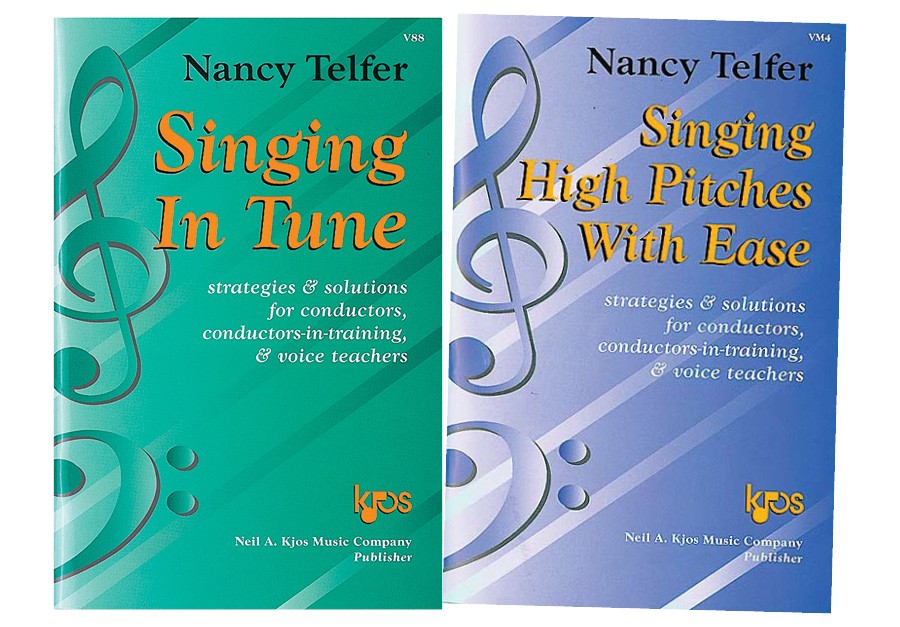 SINGING IN TUNE & SINGING HIGH PITCHES WITH EASE Books Set Music in Motion