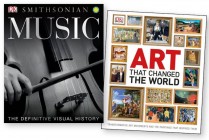 Smithsonian MUSIC & ART That Changed the World Hardbacks Set