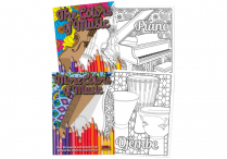COLORS OF MUSIC Coloring Books