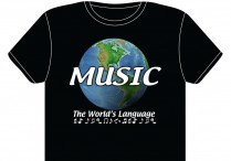 MUSIC: THE WORLD'S LANGUAGE T-Shirt
