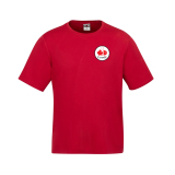 CTF T-SHIRT À COL ROND COAST - ROUGE