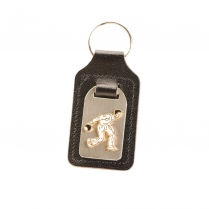 KEY CHAIN WITH GENT BOWLER BADGE