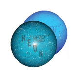 NEON SPECKLED - BLUE - CANDLEPIN