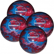 PARAMOUNT MARBLEIZED - ROYAL/RED/WHITE - CANDLEPIN