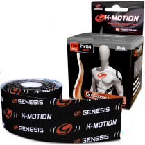 GENESIS K-MOTION TAPE - 1 ROLL - BLACK