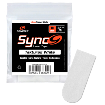 SYNC TAPE – 3/4’’ TEXTURED WHITE – 40 COUNT