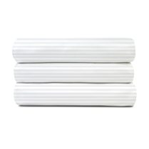 Golden Suite T-250 Sheets White/White 3/8" Stripe (Overstock)