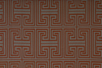 Maze Bed Scarves - Pewter/Brick (Overstock)