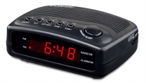 Conair - Compact Clock Radio W/Single Day Alarm