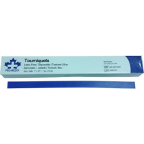 Tourniquets, Latex-Free, 1" x 18", Blue