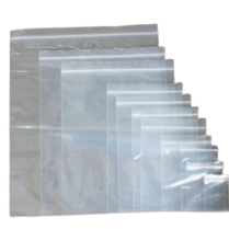 Zip Lock Bags w/Pouch, 2mil, 6" x 9"