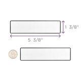 Carstens® Blank ID Labels, White