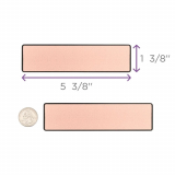 Carstens® Blank ID Labels, Pink