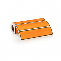 Carstens® Blank ID Labels, Orange