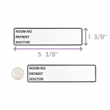 Carstens® Preprinted ID Labels, White