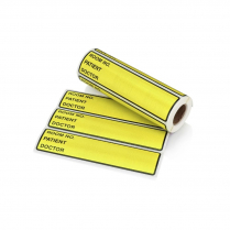 Carstens® Preprinted ID Labels, Yellow