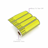 Carstens® Preprinted ID Labels, Yellow