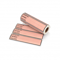 Carstens® Preprinted ID Labels, Pink