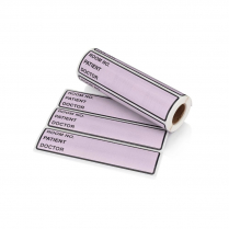 Carstens® Preprinted ID Labels, Lavender