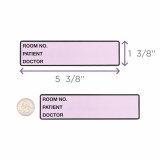 Carstens® Preprinted ID Labels, Lavender