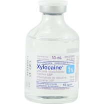 Xylocaine® Injections w/Preserve, 1%, Plain, 50mL