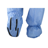 PRIMED® Anti-Skid Shoe Covers, Knee High, Universal, Blue