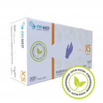 PRIMED® Sustain™ Biodegradable Nitrile Exam Gloves (200 per box), X-Small