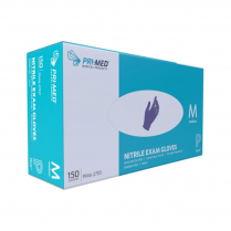 PRIMED® Pure™ Nitrile Exam Gloves (150 per box)