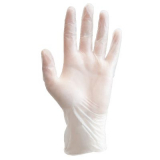 PRIMED® Clear™ Vinyl Exam Glove (150 per Box), Small