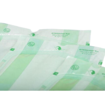 Steriking® Autoclave Pouches w/Gussets, Clear, 8" x 2" x 20"