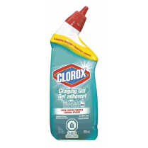 Clorox® Clinging Gel Toilet Bowl Cleaner w/Bleach, 709mL