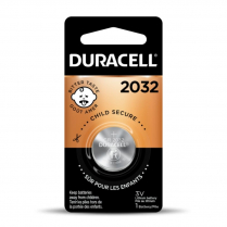 Duracell® 2032 Lithium Coin Battery w/Bitter Coating