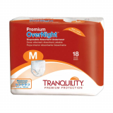 Tranquility® Premium OverNight Disposable Absorbent Underwear, Small (22"-36")