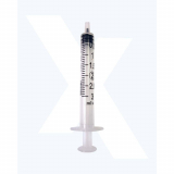 Exel® Syringe Only, 3mL, Luer Slip With Cap