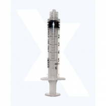 Exel® Syringe Only, Luer Lock With Cap, 5-6mL