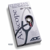 Adscope® 603 Clinician Dual Head Stethoscope, Black