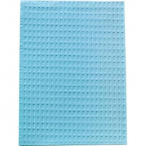 TIDI® Tissue/Poly Towel, 2-Ply, 17" x 18"