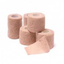 Pro Advantage® Self-Adherent Bandage Rolls, Tan, 1"