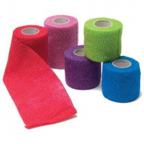 Pro Advantage® Self-Adherent Bandage Rolls, Assorted Colours, 2"
