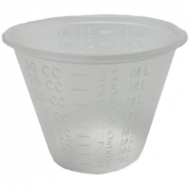 Pro Advantage® Plastic Medicine Cups, Metric Only
